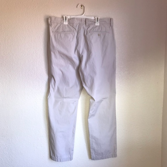 J Crew tan chino, classic fit pants, size 34 - length measures 30 1/2” GUC - Picture 2 of 4